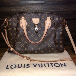 Authentic Louis Vuitton Rivoli MM (Larger Sz)